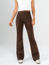 Ref: 0610429 Pantalón flare stretch, tipo legging, tiro alto, tono cafe, tacto suave