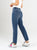 Ref: 065585 Jean Mom fit, rígido, tiro alto, tono azul oscuro
