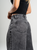 Ref: 065625 Jean barrel, rígido, tiro alto,  diseño cinco bolsillos, tono gris medio