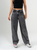 Ref: 065625 Jean barrel, rígido, tiro alto,  diseño cinco bolsillos, tono gris medio