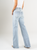 Ref: 065635 Jean flare stretch, bota ancha, botones expuestos, tiro alto, tono azul claro