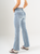 Ref: 065668 Jean semi flare, stretch, tiro alto, cropped, azul medio claro
