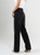 Ref: 065669 Jean straight leg, rígido, tiro alto, tono gris oscuro