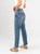 Ref: 065680 Jean Mom fit, rígido, tiro alto, tono azul medio
