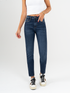 Ref: 065699  Jean Skinny stretch, tiro alto, tono azul medio