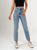 Ref: 065854 Jean Mom fit, rígido, tiro alto, tono azul medio claro