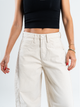 Ref: 065897 Jean wide leg, rígido, denim velvet, acabado terciopelo, tiro alto, tono natural