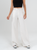 Ref: 069935  Pantalón mom flare palazzo, sin prense, tono natural, tejido plano liviano tipo lino, tiro alto