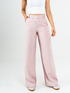 Ref: 069631 Pantalón mom flare, tejido plano liviano, tiro alto, detalle delantero, tono rosa