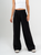 Ref: 069638 Pantalón mom flare, prenses, tejido plano liviano, tiro alto, con resorte en pretina, tono negro