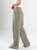 Ref: 069640 Pantalón mom flare, prenses, tejido plano liviano, tiro alto, con resorte en pretina, tono verde