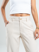 Ref: 069706 Pantalón slouchy, sin prenses, tejido liviano, tiro alto, tono arena
