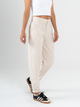 Ref: 069706 Pantalón slouchy, sin prenses, tejido liviano, tiro alto, tono arena