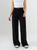 Ref: 069711 Pantalón mom flare, sin prenses, tejido plano liviano, tiro alto, tono negro
