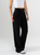 Ref: 069714 Pantalón palazzo, sin prenses, tejido plano liviano, tiro alto, tono negro