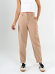 Ref: 069769 Pantalón slouchy, stretch, sin prense, tono caqui, tejido plano liviano, tiro alto