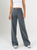 Ref: 069793 Pantalón straight leg, sin prenses, tejido plano liviano, tiro alto, stretch, tono gris