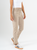 Ref: 069851 Pantalón mom fit stretch, tiro alto, tono arena