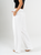 Ref: 069856 Pantalón mom flare, sobrepuesto delantero, tejido plano liviano, tiro alto, tono ivory
