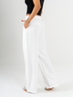 Ref: 069856 Pantalón mom flare, sobrepuesto delantero, tejido plano liviano, tiro alto, tono ivory