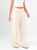 Ref: 069867 Pantalón wide leg, rígido, tiro alto, diseño cinco bolsillos, tono beige