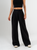 Ref: 069918 Pantalón palazo, con prenses, tejido plano liviano, tiro alto, tono negro