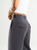 Ref: 069954 Pantalón slouchy, sin prense, tejido plano liviano, tiro alto, tono gris