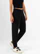 Ref: 069955 Pantalón slouchy, prenses, tejido liviano, tiro alto, tono negro