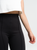Ref: 0610356 Pantalón flare stretch, tipo legging, tiro alto, tono negro, costura en pierna