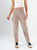 Ref: 069702 Pantalón slouchy, corduroy, rigido, tiro alto, tono arena