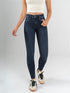 Ref: 065788 Jean Skinny stretch, tiro alto, tono azul medio