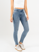 Ref: 065538 Jean Skinny stretch, tiro alto, tono azul medio claro