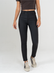 Ref: 065662 Pantalón Skinny, stretch, tiro alto, efecto cuero, tono negro