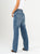 Ref: 065828 Jean straight leg, rígido, tiro alto, tono azul medio oscuro