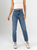 Ref: 065853 Jean Mom fit, rígido, tiro alto, tono azul medio