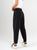 Ref: 069906 Pantalón slouchy, sin prense, tejido plano liviano, stretch, tiro alto, detalle en pretina, tono negro