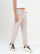Ref: 069908 Pantalón slouchy, sin prense, tejido plano liviano, stretch, tiro alto, detalle en pretina, tono arena