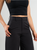 Ref: 069944 Pantalón palazzo, stretch, sin prenses, tejido plano liviano, tono negro