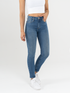 Ref: 065314 Jean Skinny stretch, tiro alto, tono azul medio