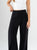 Ref: 069806 Pantalón mom flare, sobrepuesto delantero, tejido plano liviano, tiro alto, tono negro