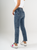 Ref: 065779 Jean Mom fit, rígido, tiro alto, tono azul oscuro