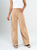 Ref: 069839 Pantalón wide leg, rígido, tiro alto, diseño cinco bolsillos, tono caqui