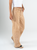 Ref: 069839 Pantalón wide leg, rígido, tiro alto, diseño cinco bolsillos, tono caqui