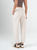 Ref: 069694 Pantalón slouchy, sin prense, tejido plano liviano, tiro alto, tono arena
