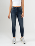 Ref: 065719 Jean Skinny stretch, tiro alto, tono azul oscuro