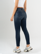 Ref: 065719 Jean Skinny stretch, tiro alto, tono azul oscuro