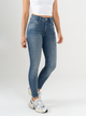 Ref: 065720 Jean Skinny stretch, tiro alto, tono azul medio