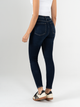 Ref: 065787 Jean Skinny stretch, tiro alto, tono azul oscuro