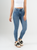Ref: 065789 Jean Skinny stretch, tiro alto, tono azul medio