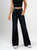 Ref: 065644 Jean mom flare, confort, denim velvet, acabado terciopelo, tiro alto, tono azul